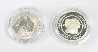 Lot 660 - WESTMINSTER MINT; two Australian 1 dollar...