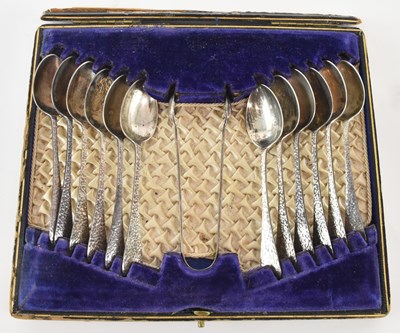 Lot 1073 - JAMES DIXON & SON LTD; a cased set of twelve...