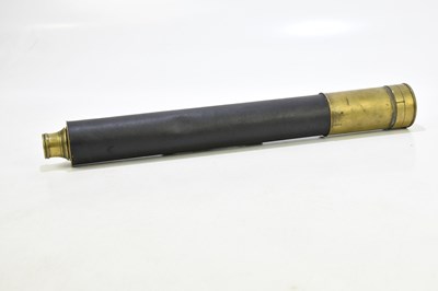 Lot 2440 - A T CLARK, SOUTHAMPTON; a brass two draw...