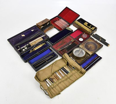 Lot 2433 - A mixed collection of scientific, dental and...