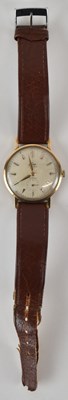 Lot 1472 - ELCO; a gentleman's yellow metal Incabloc...