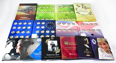 Lot 698 - A collection of commemorative part complete...