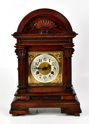Lot 160 - An early 20th century mahogany cased arched...