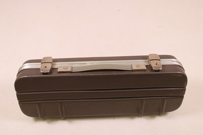 Lot 56 - ROMILLY; a cased graduate flute.