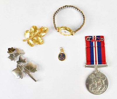 Lot 960 - A group of costume jewellery, comprising an...