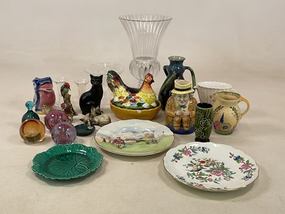 Lot 193 - A quantity of decorative ceramics and glass,...