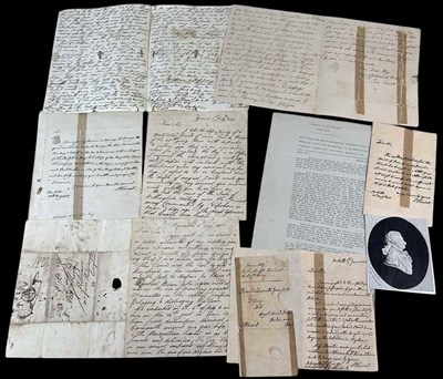 Lot 2073 - An important group of handwritten letters...