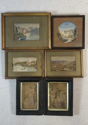 Lot 2323 - 19TH CENTURY ENGLISH SCHOOL; watercolour,...