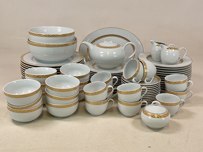 Lot 180 - KAHLA OF GERMANY; a porcelain part dinner and...