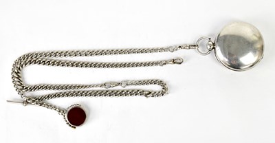 Lot 984 - A George III hallmarked silver full hunter...