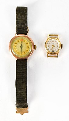 Lot 997 - MUDU; an 18ct gold cocktail watch, the...