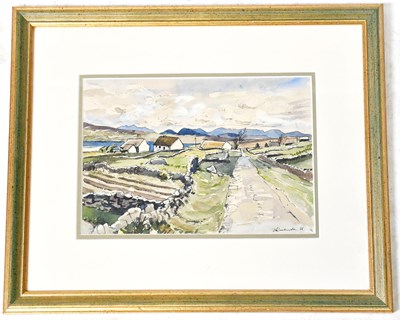 Lot 485 - STANLEY WARBURTON (20th century); pen and ink...