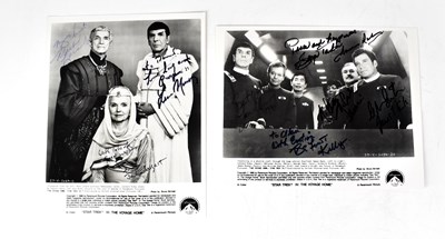 Lot 796 - STAR TREK IV: THE VOYAGE HOME; two black and...