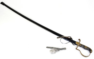Lot 374 - A WWII German Army officer's dress sword by...