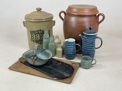 Lot 178 - KITCHENALIA: to include two large ceramic...