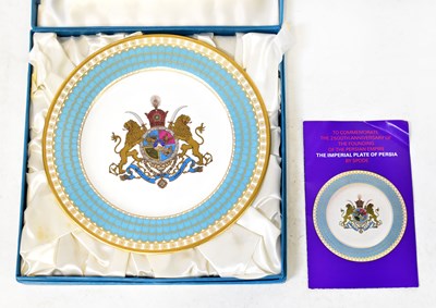Lot 213 - SPODE; a 'The Imperial Plate of Persia'...