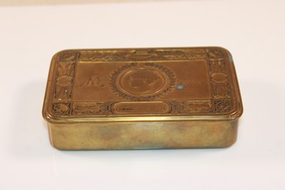 Lot 120 - A Princess Mary WWI Christmas 1914 tin,...