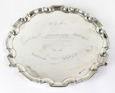Lot 633 - WILLIAM ADAMS LTD; an Elizabeth II hallmarked...