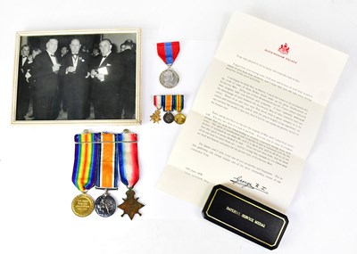 Lot 439 - A collection of medals relating to Lieutenant...