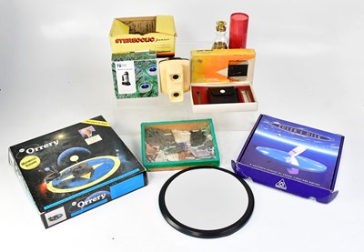 Lot 378 - A collection of scientific items comprising a...