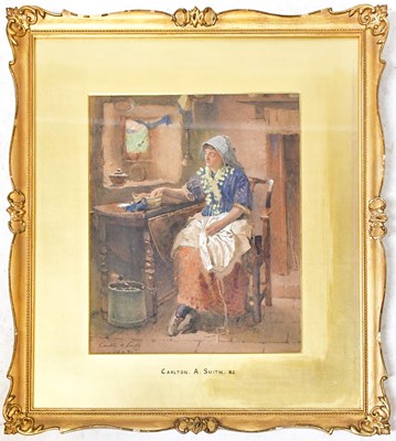 Lot 473 - CARLTON ALFRED SMITH (1853-1946); watercolour,...