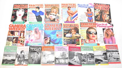 Lot 436 - THE MINIATURE CAMERA MAGAZINE; various copies...
