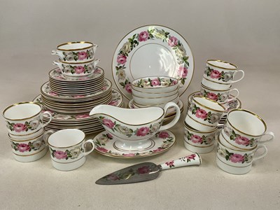 Lot 183 - ROYAL WORCESTER; ' Royal Garden' pattern,...