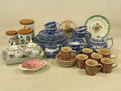 Lot 185 - SPODE; 'Italian', comprising tea and dinner...