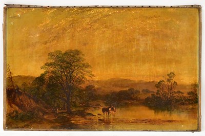Lot 454 - 19TH CENTURY ENGLISH SCHOOL; oil on canvas,...