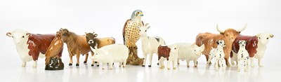 Lot 155 - BESWICK; a collection of thirteen figures...