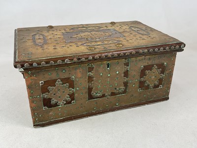 Lot 557 - A 19th century Zanzibar hardwood chest...