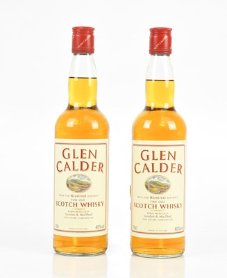 Lot 427 - WHISKY; two bottles of Glen Calder from the...
