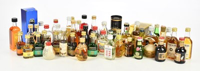 Lot 437 - A large collection of assorted spirit...