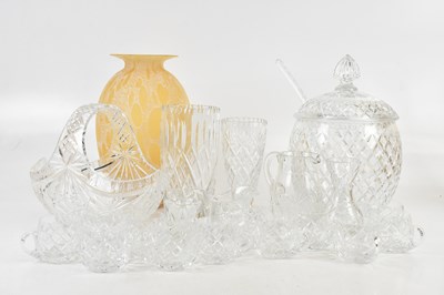 Lot 326 - A collection of decorative glassware including...