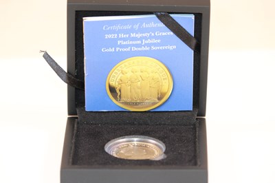 Lot 430 - An Elizabeth II double sovereign, 2022,...