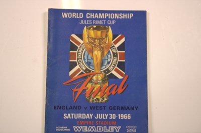 Lot 60 - ENGLAND FOOTBALL WORLD CUP WINNERS 1966; an...
