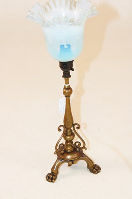 Lot 1203 - FARRADAY & SONS; a 19th century bronze table...