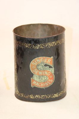 Lot 1082 - SINGER SEWING MACHINE INTEREST; an original...