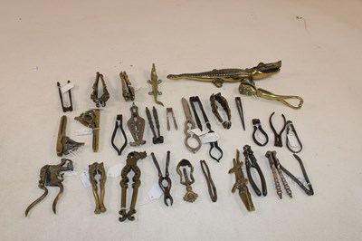 Lot 1033 - A large collection of vintage nutcrackers,...