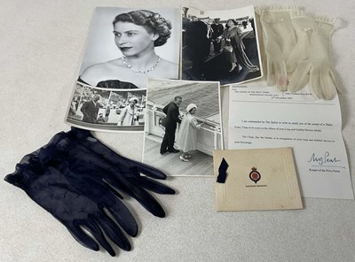 Lot 252 - HER LATE MAJESTY QUEEN ELIZABETH II; two pairs...