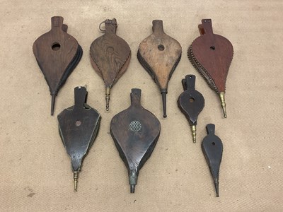 Lot 1072 - A group of seven pairs of late 19th/early 20th...
