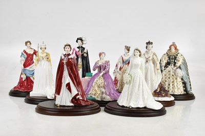 Lot 115 - ROYAL WORCESTER; a collection of ceramic...