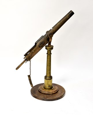 Lot 293 - A large 19th century deck mounted 1.5" harpoon...