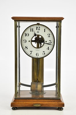 Lot 2371 - BULLE; a cased four glass electric mantel...