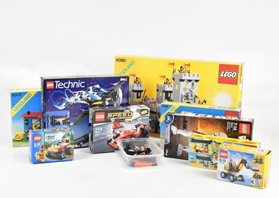 Lot 615 - LEGO; a large collection of part boxed sets...