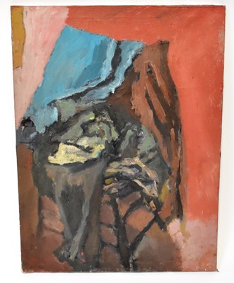 Lot 620 - RICHARD (DICK) YOUNG (1921-2003); oil on...