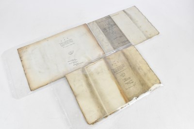 Lot 449 - WARRINGTON INTEREST; three Acts relating to...