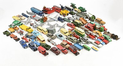 Lot 628 - A large quantity of assorted playworn toys,...