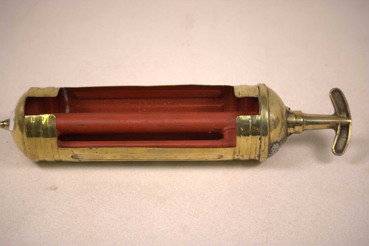 Lot 41 - A Pyrene cut away fire extinguisher model...