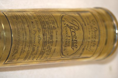 Lot 41 - A Pyrene cut away fire extinguisher model...